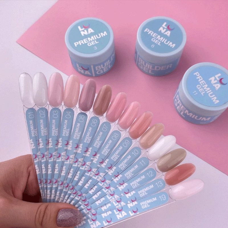Гель для наращивания ногтей – Lunamoon Premium Gel Nr 11 – 15 мл