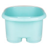 Pedicure bowl with blue lich rollers