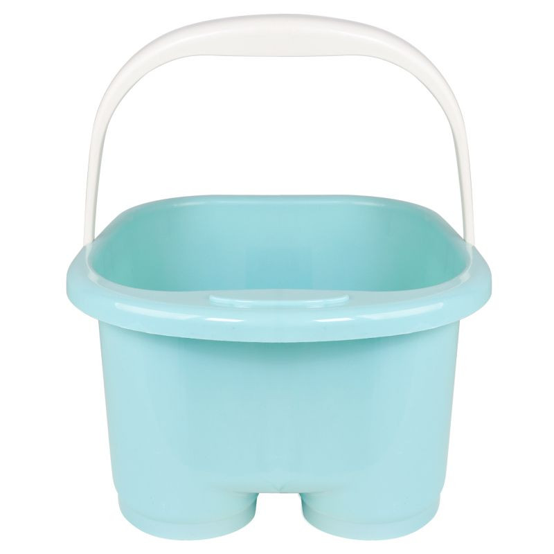 Pedicure bowl with blue lich rollers