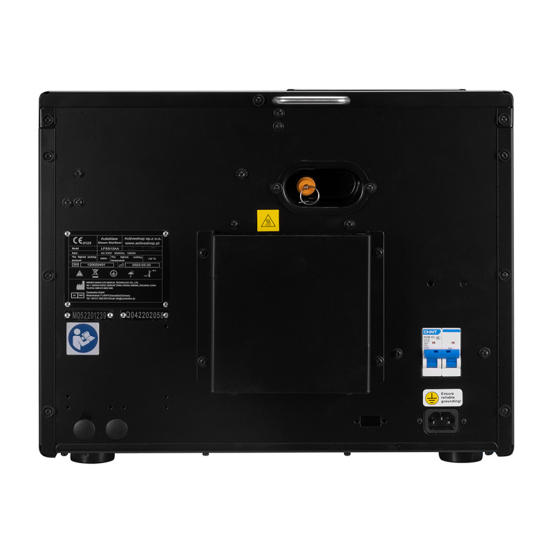 LAFOMED AUTOCLAVE STANDARD LINE LFSS08AA LED WITH PRINTER 8 L CL. B MEDICAL BLACK