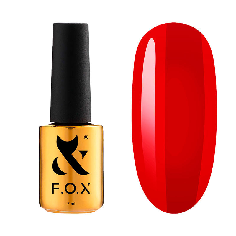 Color gel polish - Lipstick F.O.X 005 Rouge Fever - 7 ml