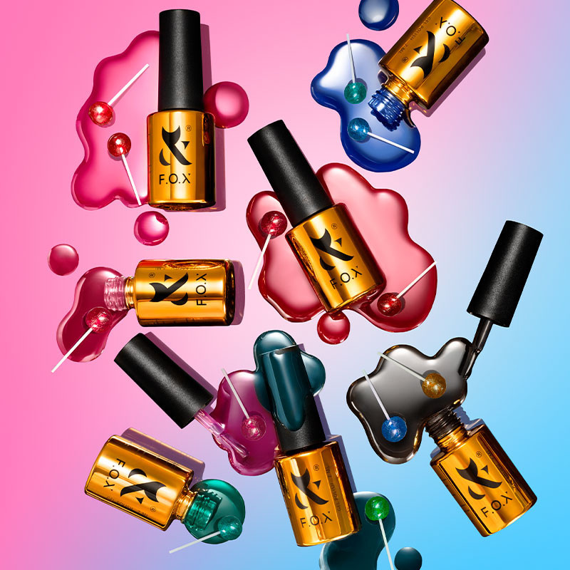 Vernis gel coloré - Lollipop Gooseberry 005 F.O.X - 7 ml