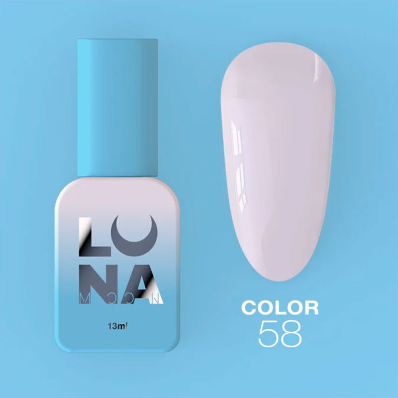 Vernis gel coloré - Lunamoon Nr 58, 13 ml