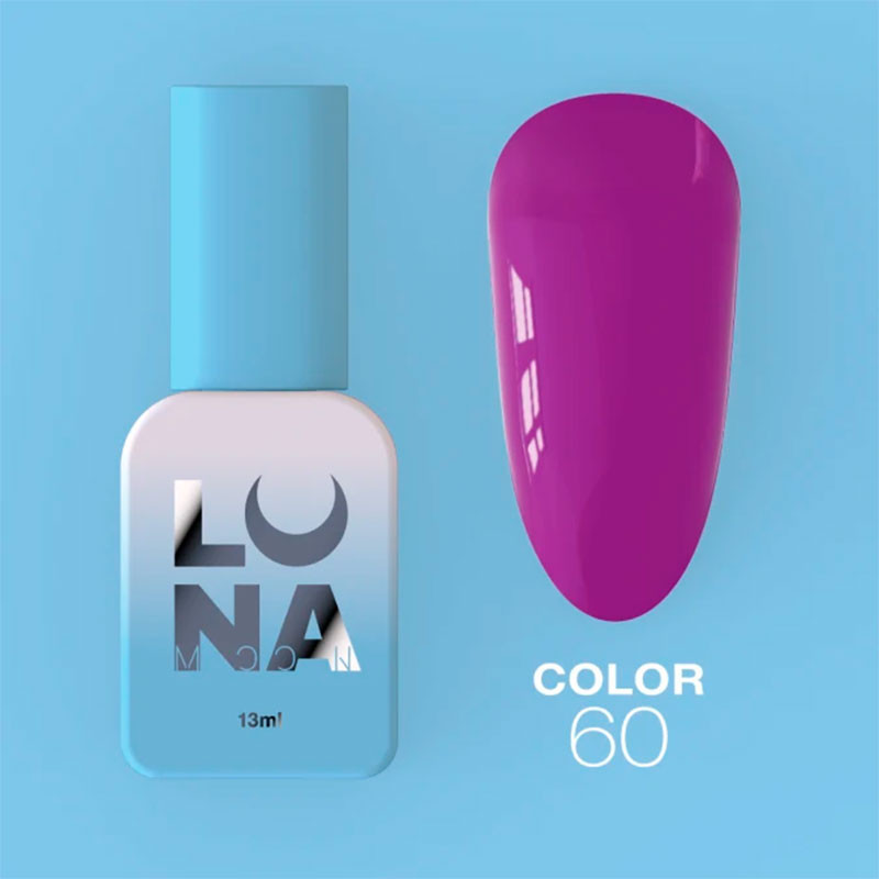 Vernis gel coloré - Lunamoon Nr 60, 13 ml