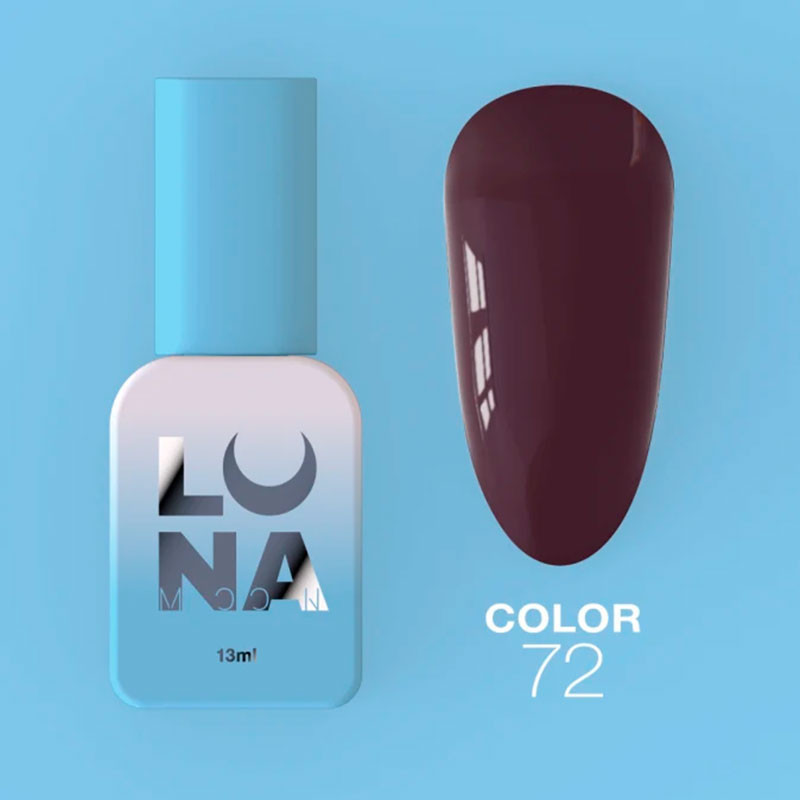 Vernis gel coloré - Lunamoon Nr 72, 13 ml