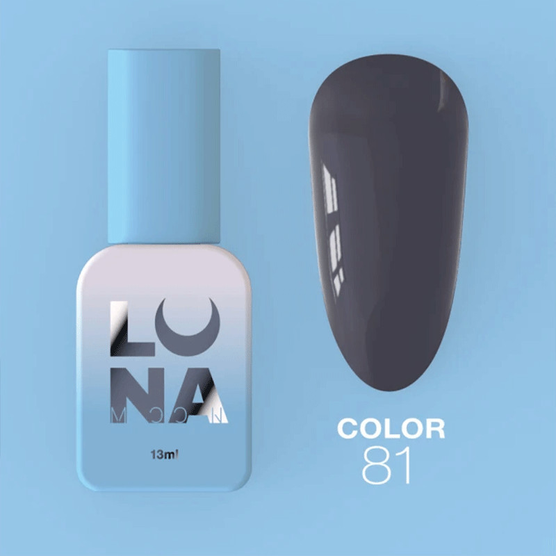 Vernis gel coloré - Lunamoon Nr 81, 13 ml