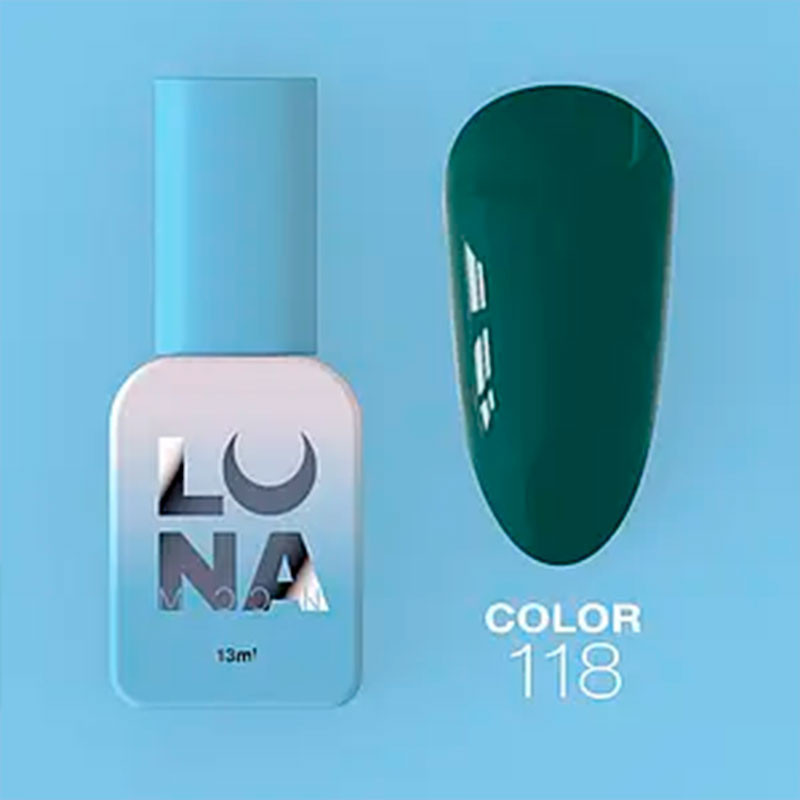 Vernis gel coloré - Lunamoon Nr 118, 13 ml