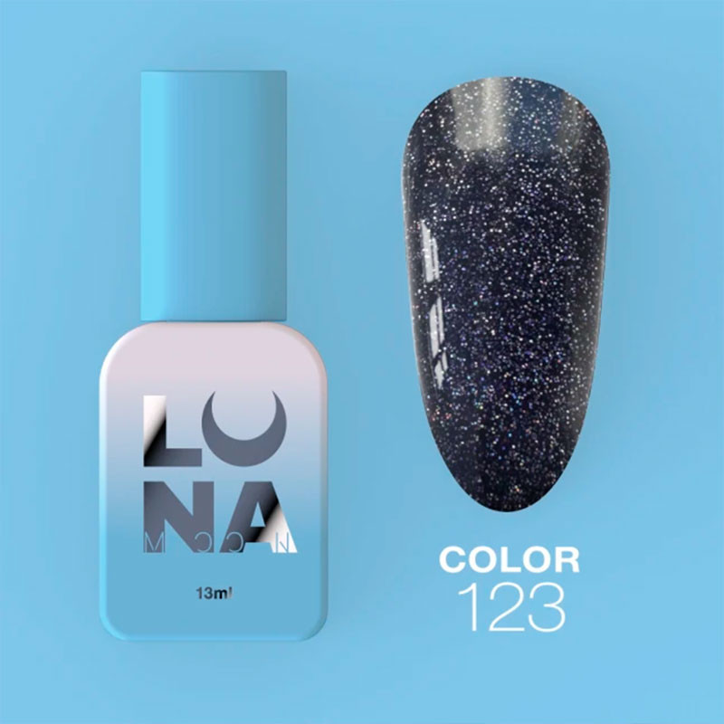 Vernis gel coloré - Lunamoon Nr 123, 13 ml
