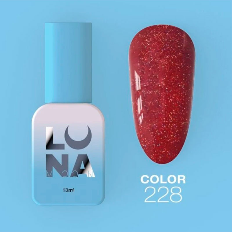 Vernis gel coloré - Lunamoon Nr 228, 13 ml