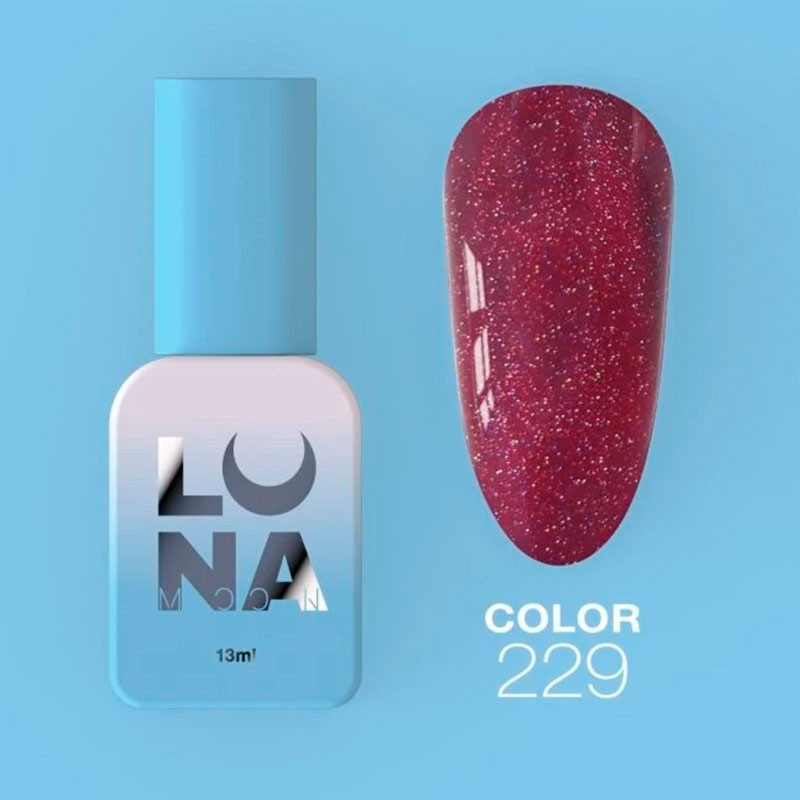 Vernis gel coloré - Lunamoon Nr 229, 13 ml