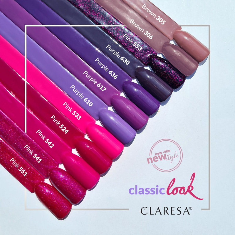 Gel polish – Claresa PINK No. 533 – 5 ml