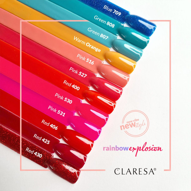 Vernis gel coloré – Claresa PINK n° 530 – 5 ml