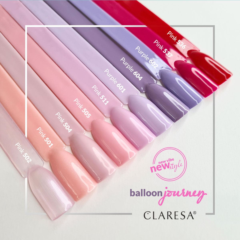 Vernis gel – Claresa PINK n° 511 – 5 ml