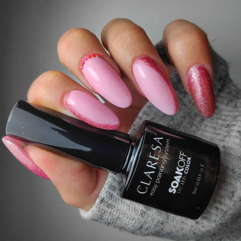 Vernis gel coloré – Claresa FULL Glitter n° 5 – 5 ml