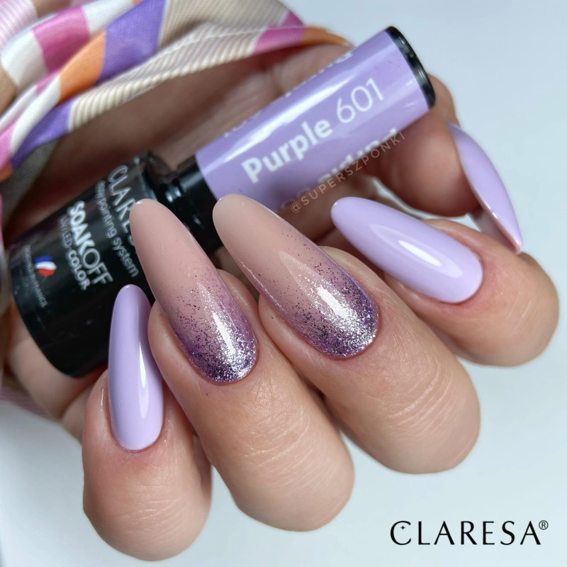 Vernis gel coloré – Claresa FULL Glitter n° 6 – 5 ml