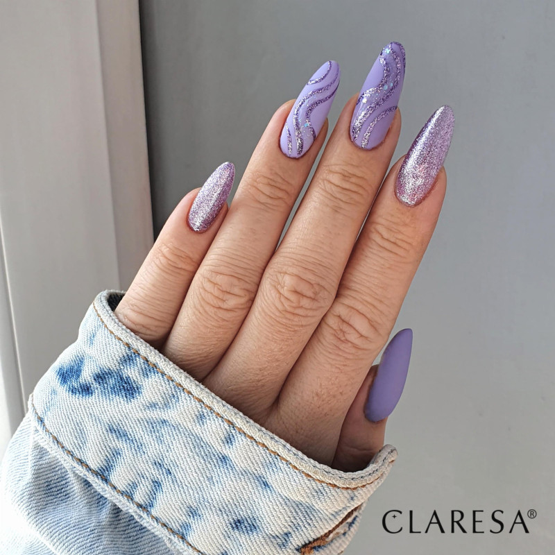 Vernis gel coloré – Claresa FULL Glitter n° 6 – 5 ml
