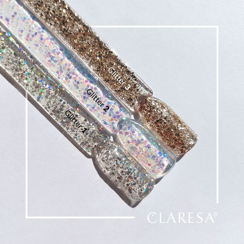 Vernis gel – Claresa Glitter n° 2 – 5 ml