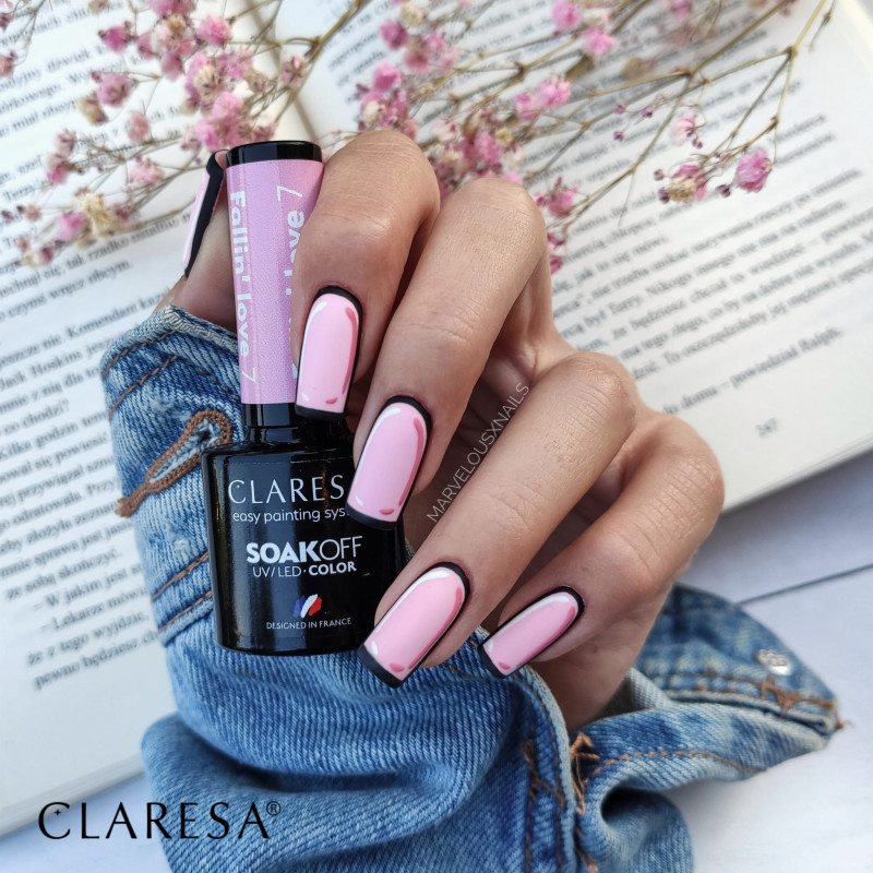 Gel polish – Claresa FALLIN' LOVE 7 – 5 g