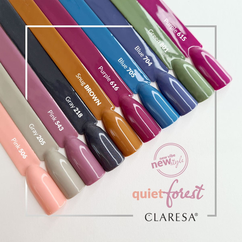 Gel polish – Claresa Purple No. 615 – 5 ml
