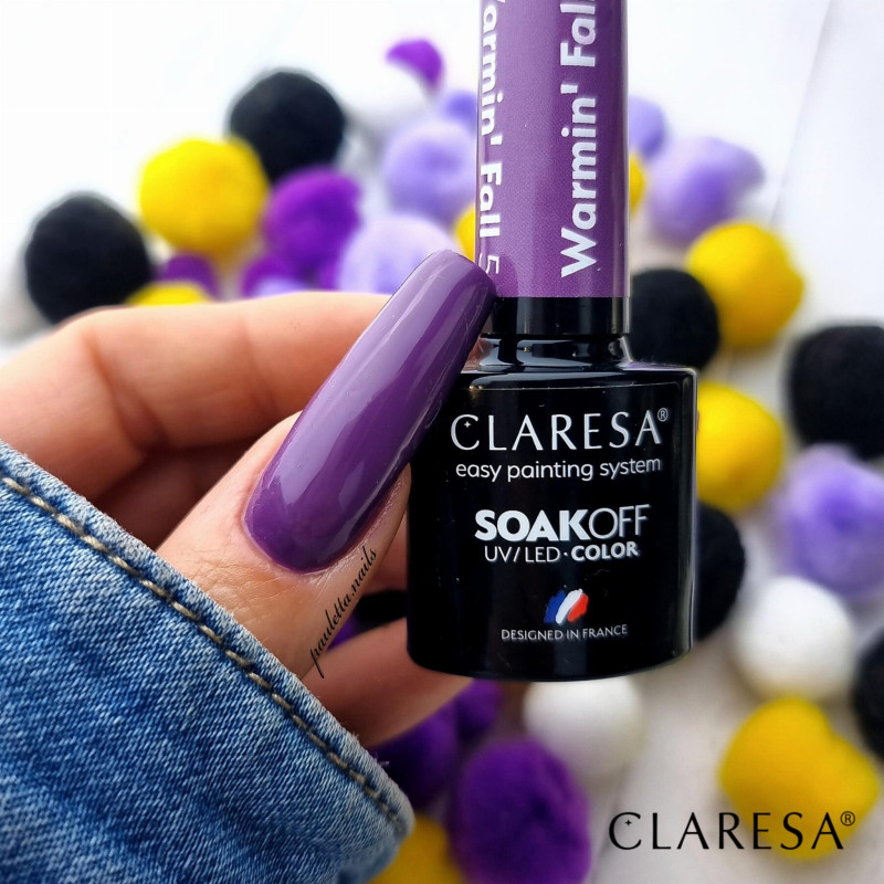 Gel polish – Claresa WARMIN’ FALL No. 5 – 5 ml