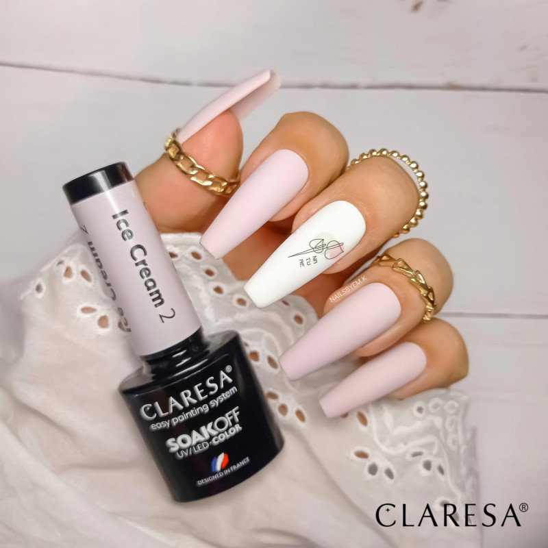Gel polish – Claresa Ice Cream No. 2 – 5 ml