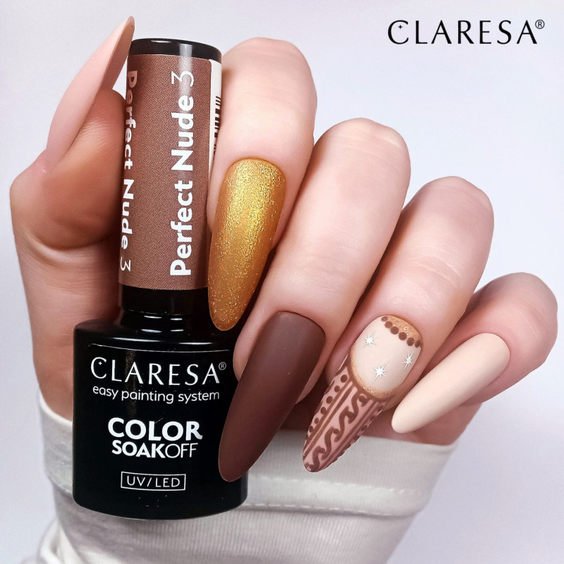 Gel polish – Claresa Perfect Nude No. 3 – 5 ml