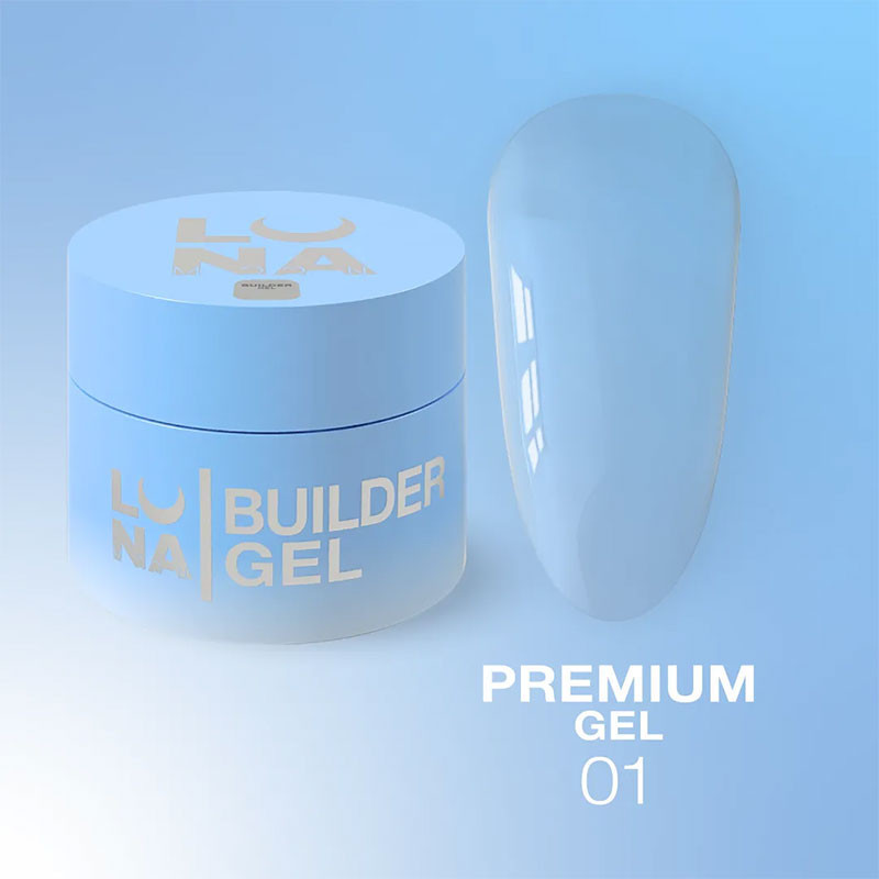 Gel de construction – Lunamoon Premium Gel Nr 1 – 30 ml