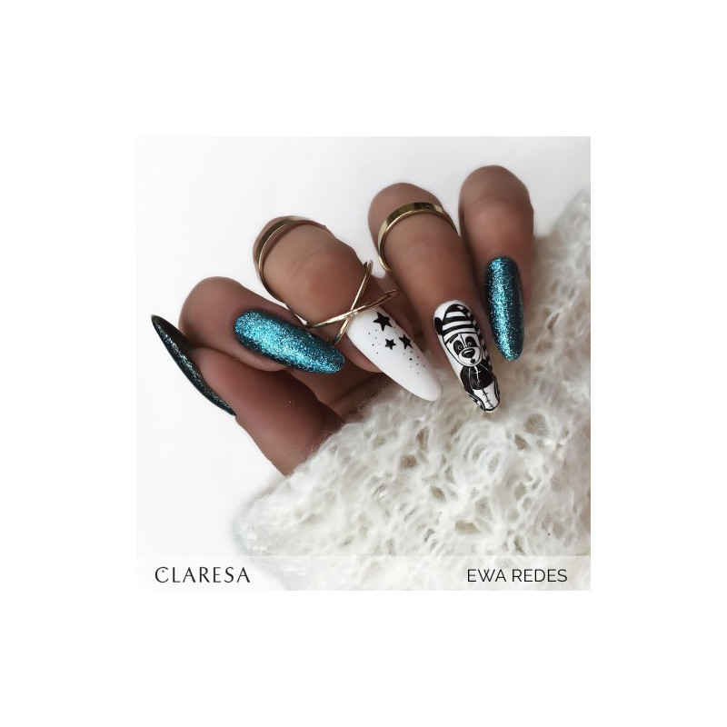 Vernis gel coloré – Claresa FULL Glitter n° 7– 5 ml