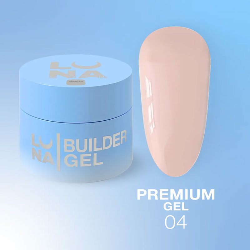 Gel de construction – Lunamoon Premium Gel Nr 4 – 15 ml