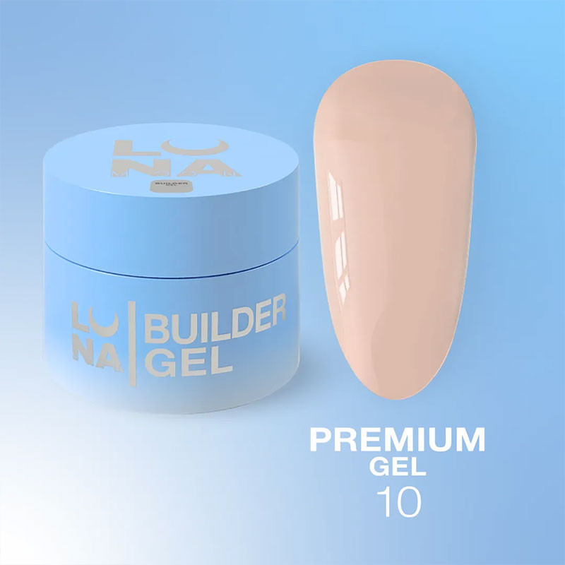 Gel de construction – Lunamoon Premium Gel Nr 10 – 15 ml