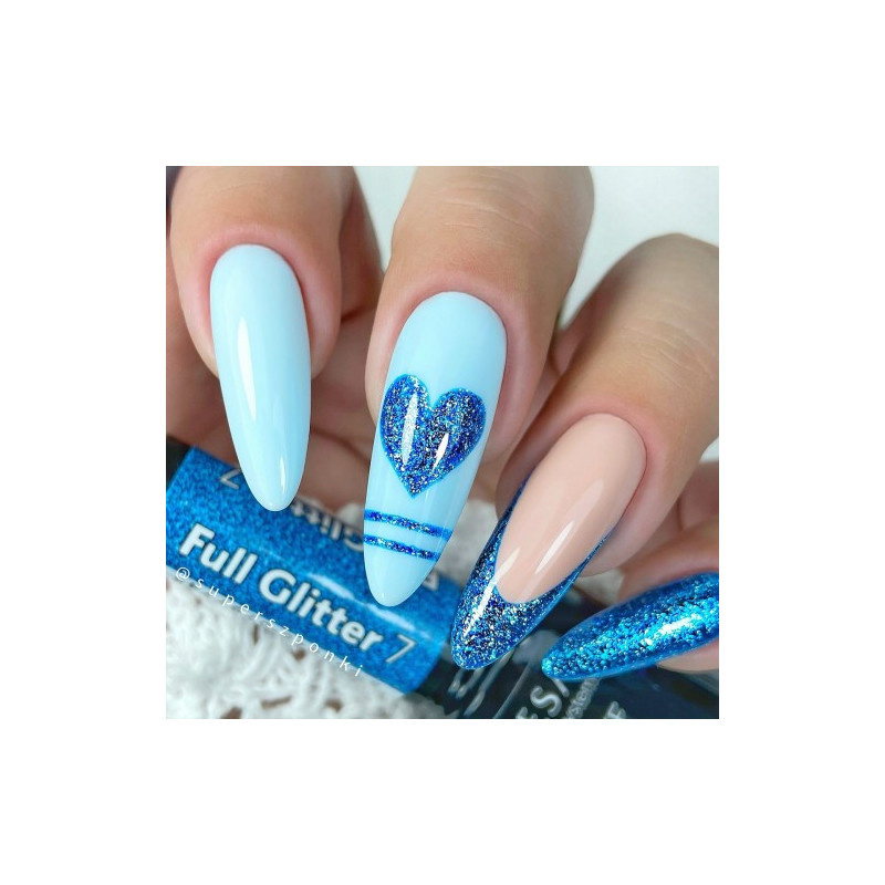 Vernis gel coloré – Claresa FULL Glitter n° 7– 5 ml