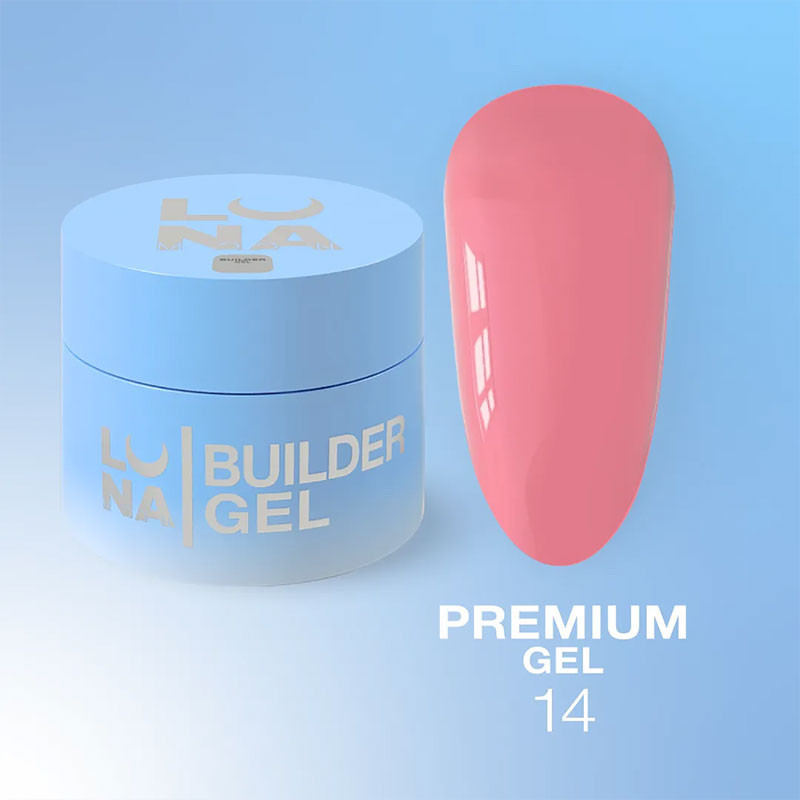 Gel de construction – Lunamoon Premium Gel Nr 14 – 15 ml