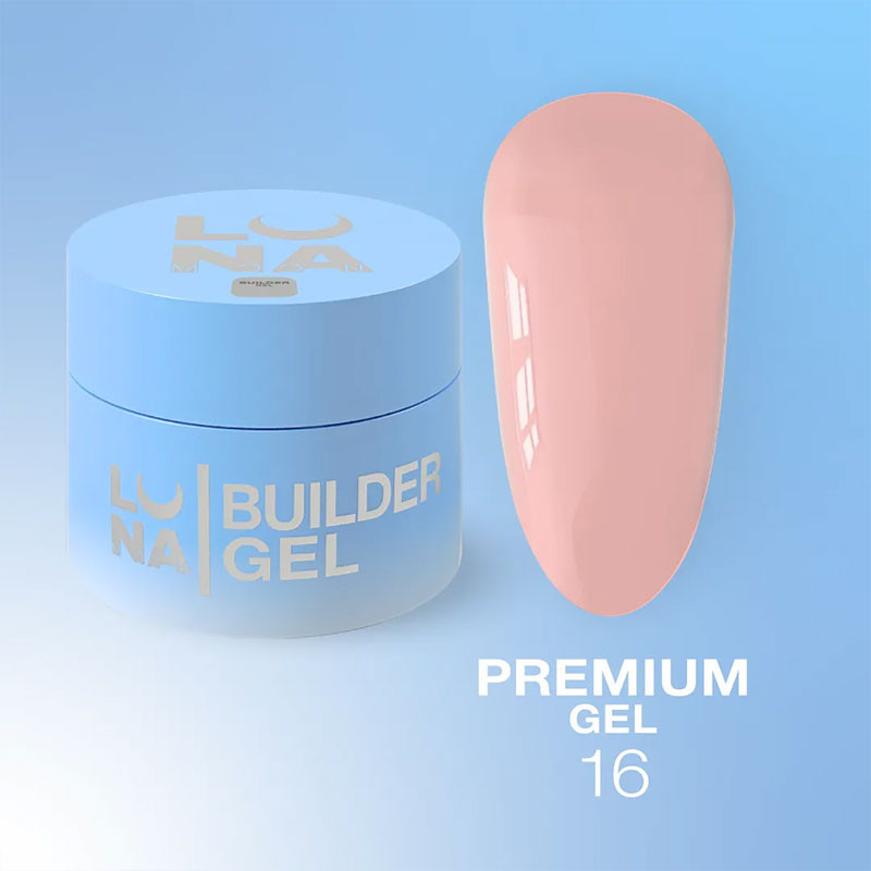 Gel de construction – Lunamoon Premium Gel Nr 16 – 15 ml