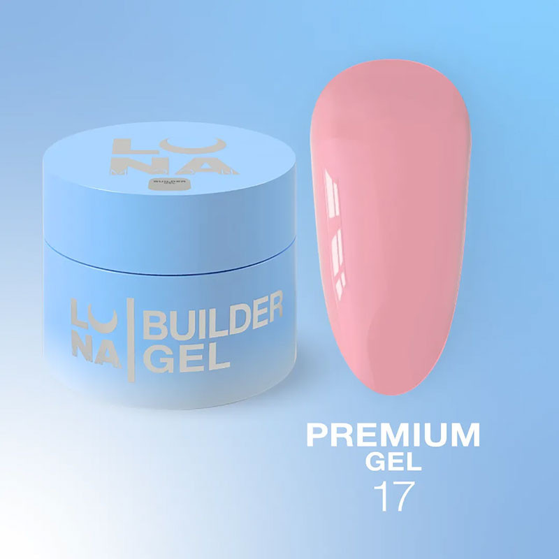 Gel de construction – Lunamoon Premium Gel Nr 17 – 15 ml