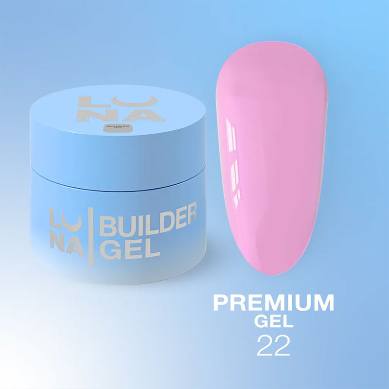 Gel de construction – Lunamoon Premium Gel Nr 22 – 30 ml