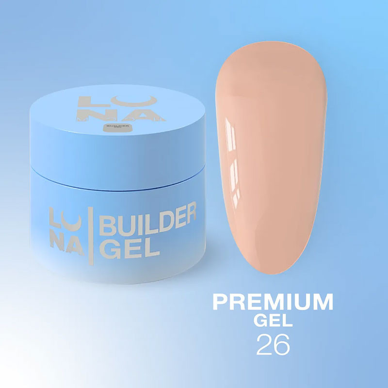 Gel de construction – Lunamoon Premium Gel Nr 26 – 30 ml