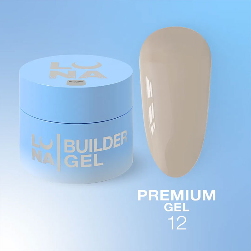 Gel de construction – Lunamoon Premium Gel Nr 12 – 30 ml
