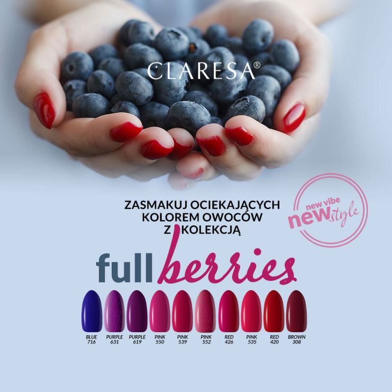 Vernis gel – Claresa Brown n° 308 – 5 ml