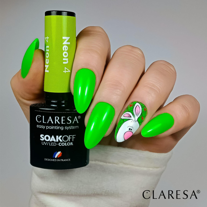 Gel polish – Claresa Neon № 4 – 5 ml