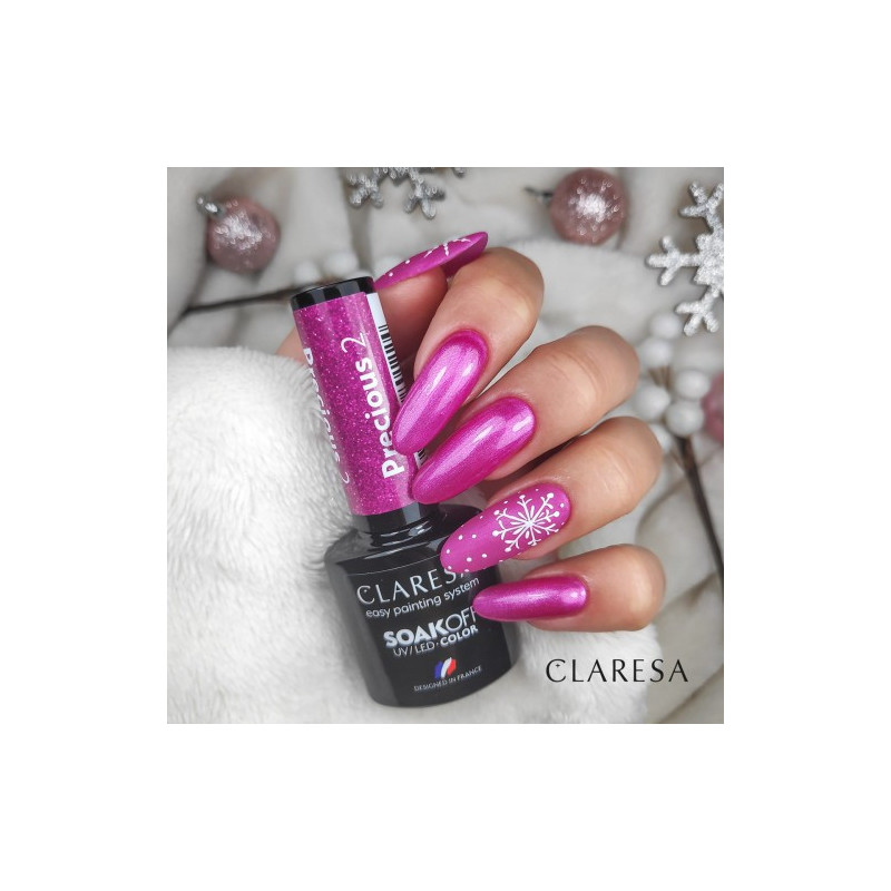 Vernis gel coloré – Claresa Precious n° 2 – 5 ml
