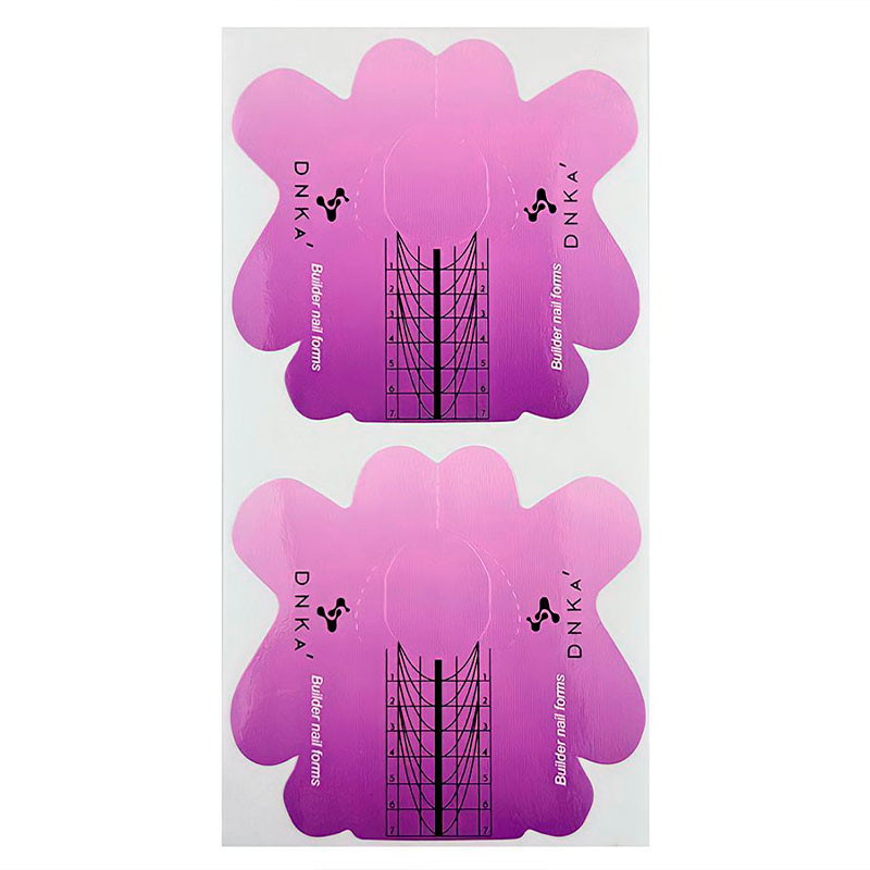 Formes en papier pour extension d’ongles - DNKa short, 100 pcs