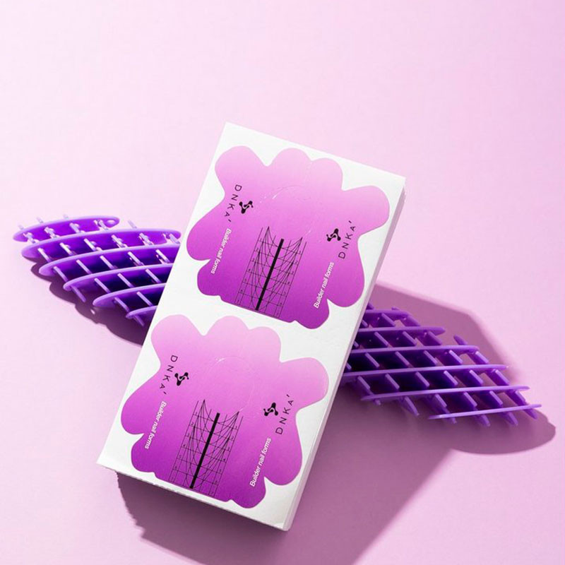 Formes en papier pour extension d’ongles - DNKa short, 100 pcs