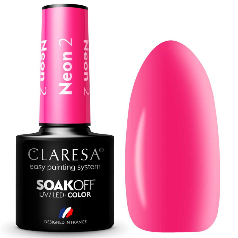 Gel polish – Claresa Neon № 2 – 5 ml