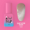 Камуфлирующая база Lunamoon Cat Eye Base 03 – 13 ml