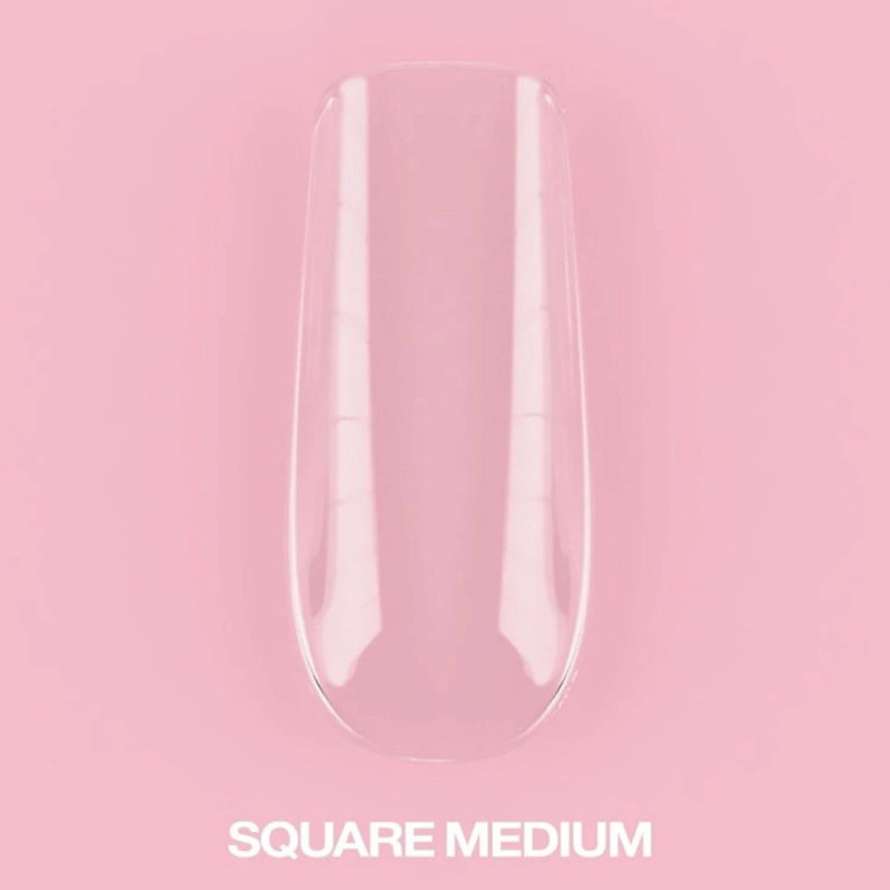 Capsules pour ongles en gel – LunaMoon Square Medium – 500 pcs
