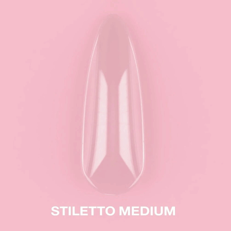 Capsules pour ongles en gel – LunaMoon Stiletto Medium – 500 pcs