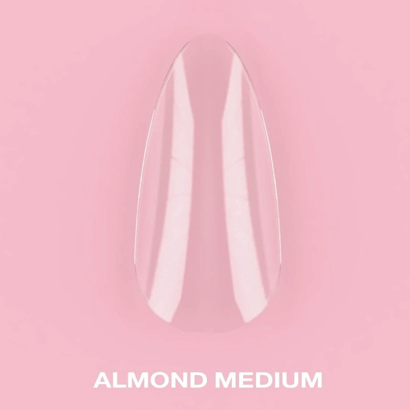 Capsules pour ongles en gel – LunaMoon Almond Medium – 500 pcs