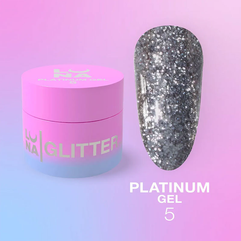 Peinture gel pour ongles – LUNAMOON Platinum Gel Nr 5 – 5 ml