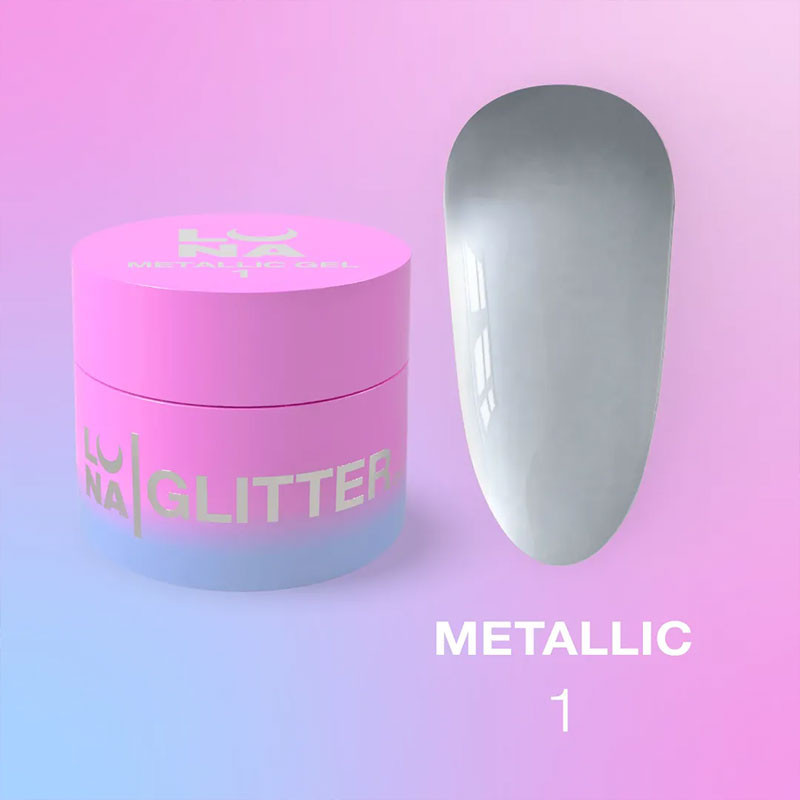 Peinture gel pour ongles – LUNAMOON Metallic Gel – 5 ml