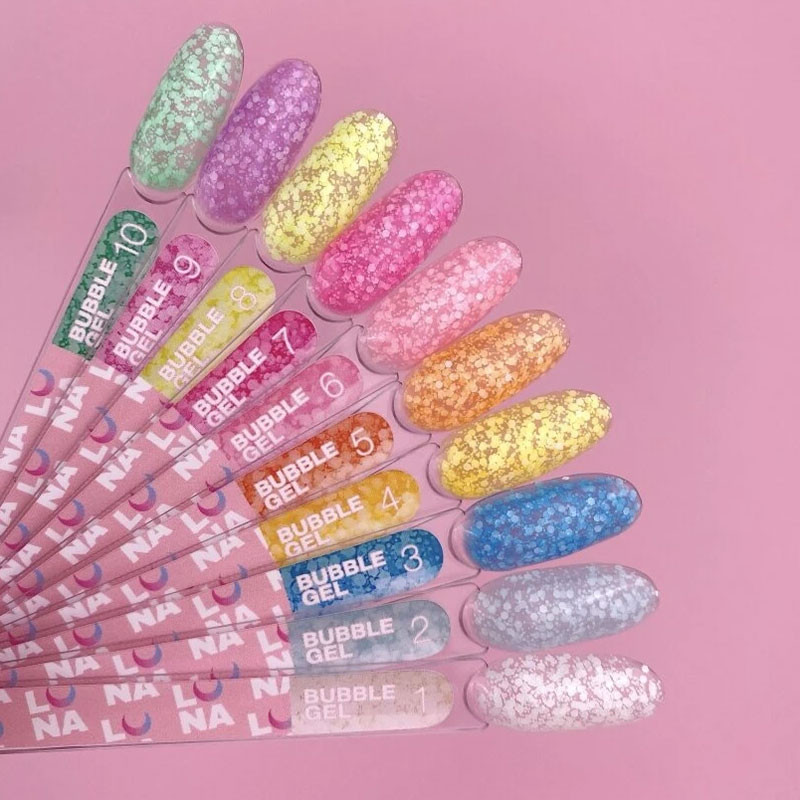 Гель-краска для ногтей – LUNAMOON Bubble Gel Nr 2 – 5 ml